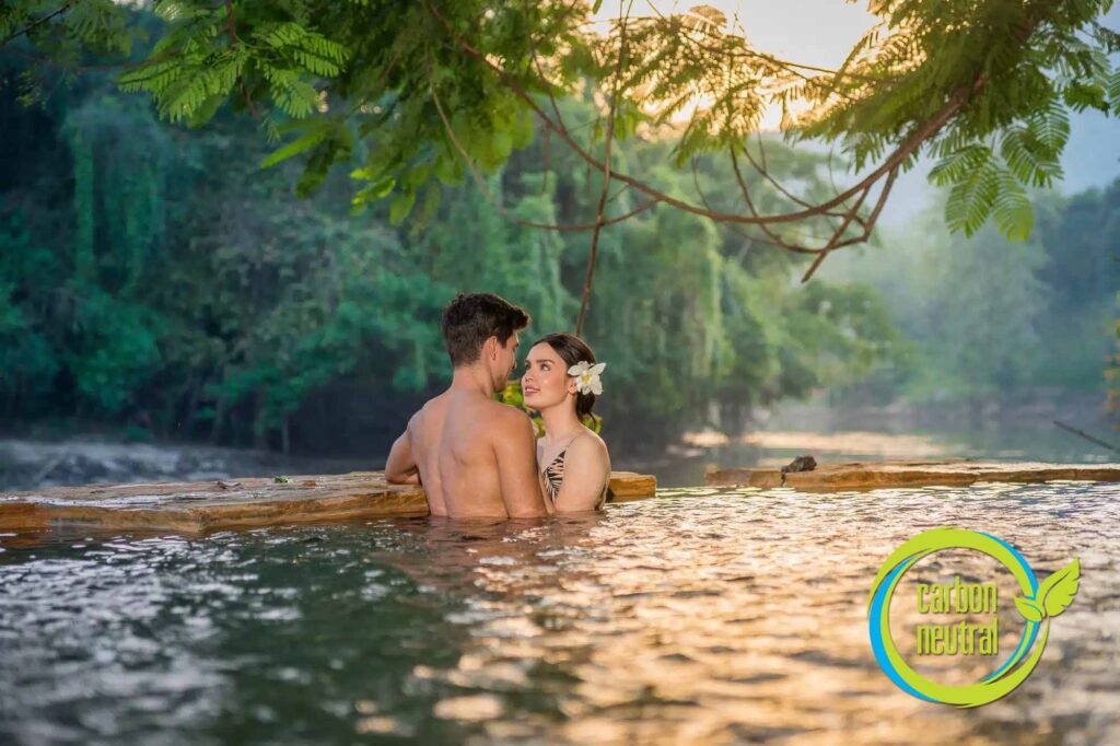 Natural Mineral Spring Pool at Hintok River Camp @ Hellfire Pass. 