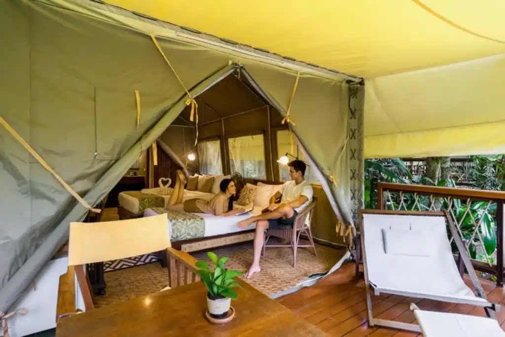Experience luxury Glamping at Hintok River Camp